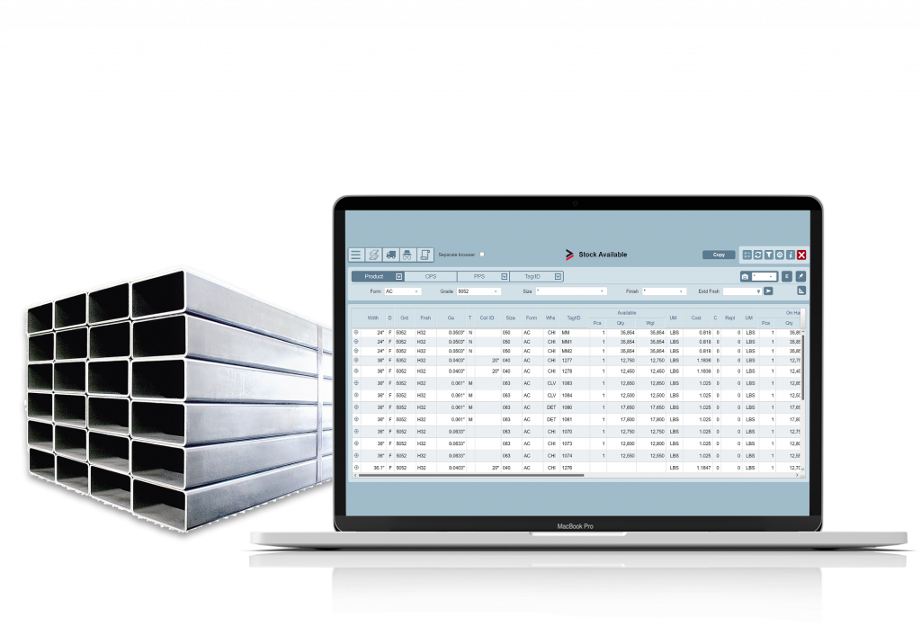 metal service center software invex rectangle tubes