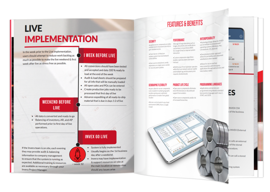 Implement INVEX Metal ERP Faster With More Learning Resources